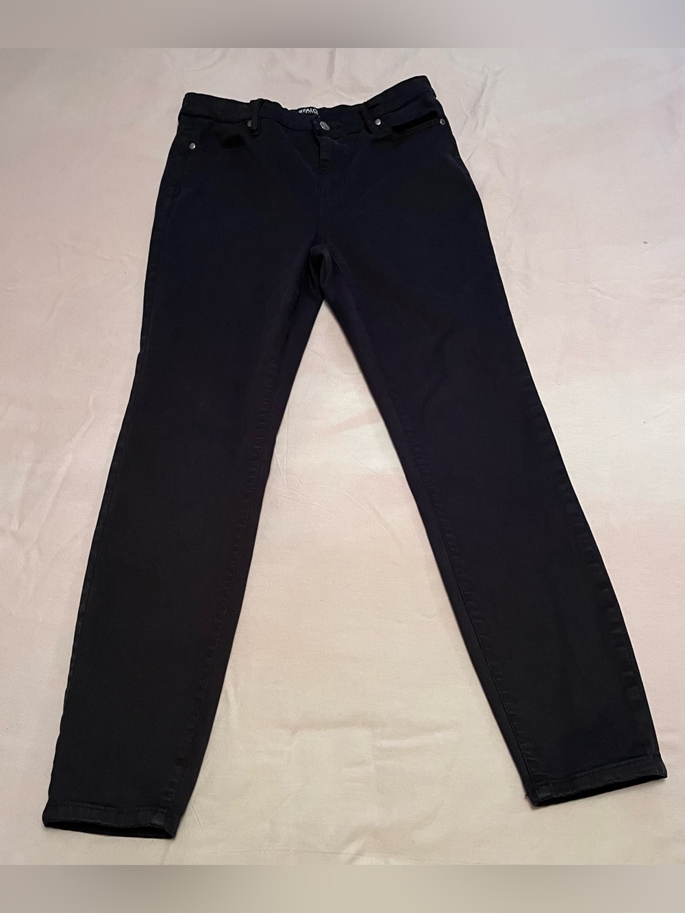 Buffalo David Bitton Women's HANNA High-Rise Stretch Skinny Jeans in Black